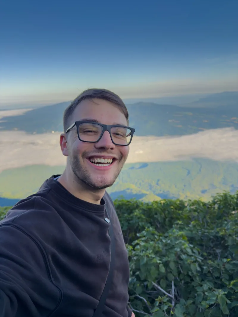 Kuba na vyhlídce nad mraky