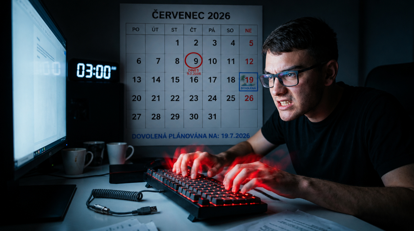Kuba rezervuje pozdě, kalendář v pozadí